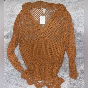 NWT Open Knit Pullover Sweater From Cato Size Large